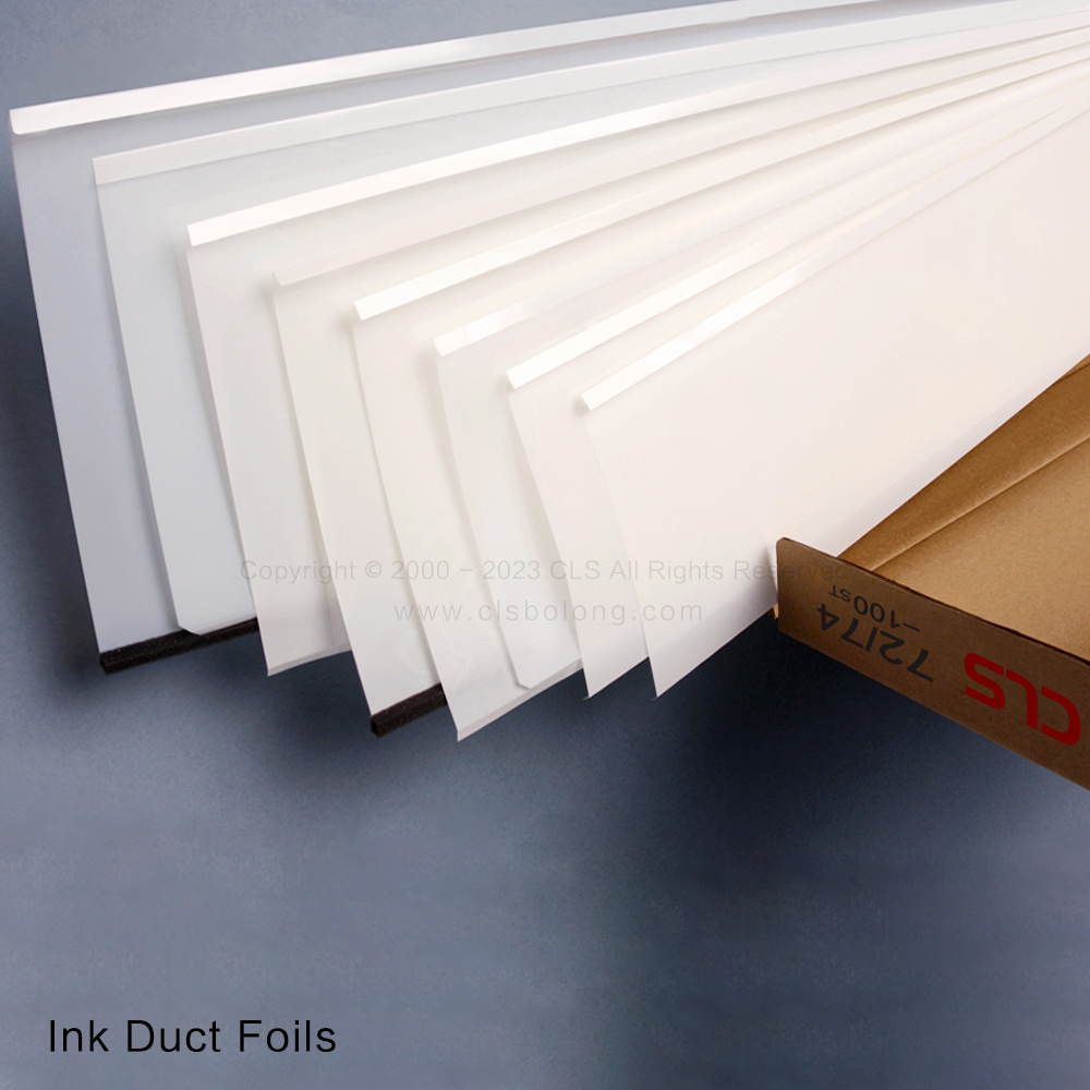 Ink Duct Foils